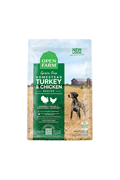 open Farm Grain Free Homestead Turkey & Chicken Dry Dog Food