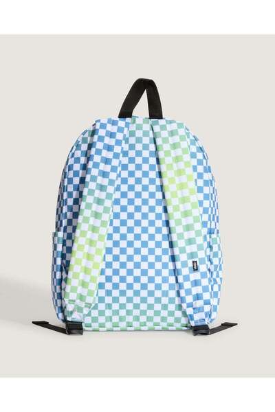 Vans Rucsac Old Skool Grom Check Albastru