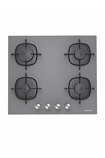 Silverline CS5436S01 Gri Cam Ankastre Ocak
