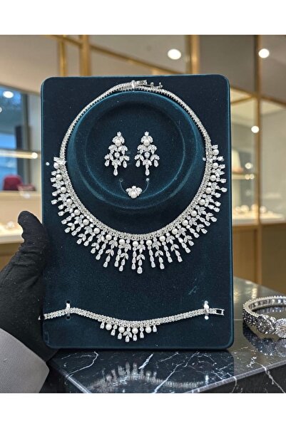 miral طقم زركون فاخر جودة عالية
