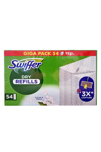 Swiffer ΣΤΕΓΝΑ ΑΝΤΑΛΛΑΚΤΙΚΑ ΠΑΝΑΚΙΑ 54τεμ.