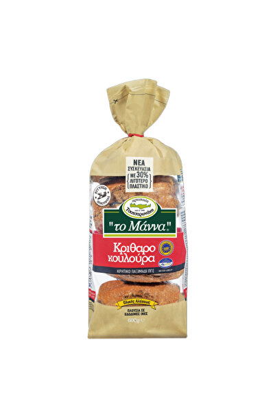 TO MANNA ΤΟ ΜΑΝΝΑ ΚΡΙΘΑΡΟΚΟΥΛΟΥΡΑ 600gr.