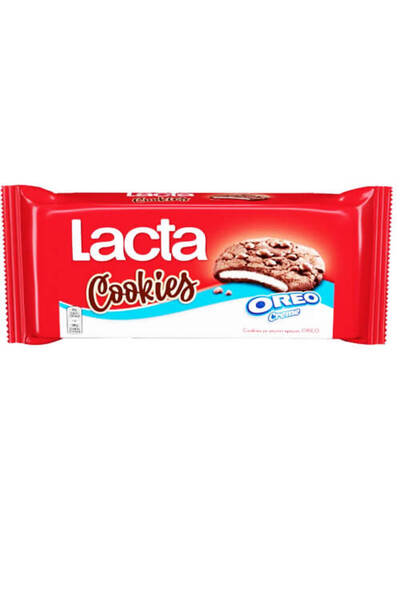 Lacta COOKIES 156gr. - (OREO CREAM)