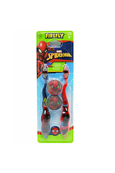 OEM ΟΔΟΝΤΟΒΟΥΡΤΣΑ ΠΑΙΔΙΚΗ ΜΕ ΚΑΠΑΚΙ 2τεμ. - (SPIDERMAN)