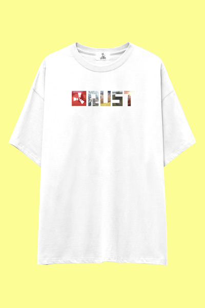 UmbraWear تي شيرت فضفاض بتصميم لعبة Rust |   تي شيرت للجنسين مصنوع من القطن ب...