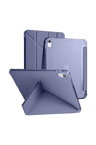 TUROTTO İPad Air 11" M2 / M3 Air 4./5./6. Nesil İle Uyumlu Katlanır Yatay ve ...