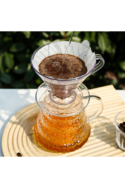 ecocoffee سيرفر تقطير القهوة المختصة زجاجي - 600 مل