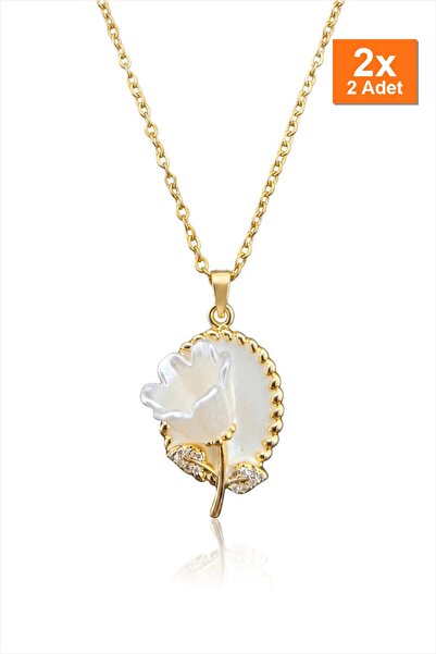 Bozhi Steel Necklace Gold 45cm Stylish Gift