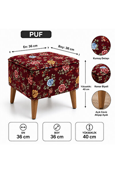 Lütfiye Gündoğan Puf Puf & Bench goblen kumaş