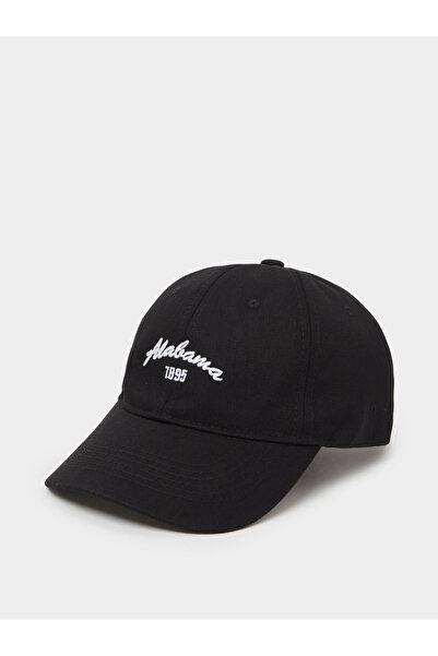 Styli Black Embroidered Baseball Cap