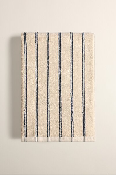 LEFTIES Çizgili XL banyo havlusu 150 x 90 cm