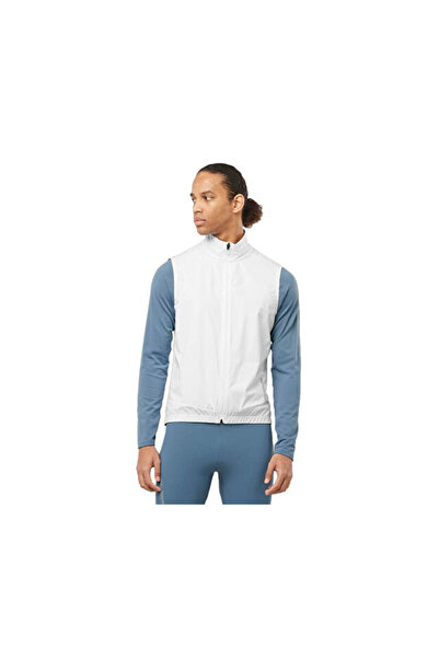 Salomon Light Shell Vest Men's Outdoor Vest Lc2135800 White