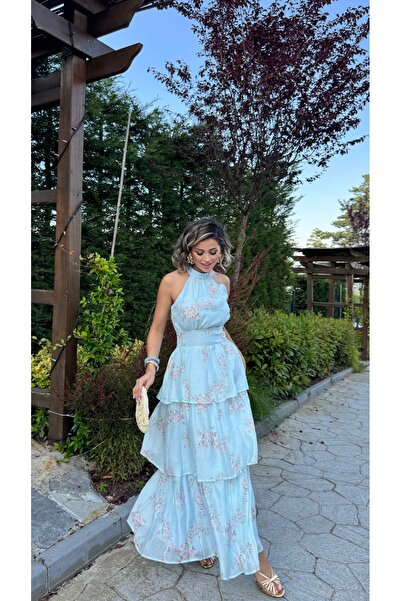 Nesil Rochie cu volane și imprimeu floral