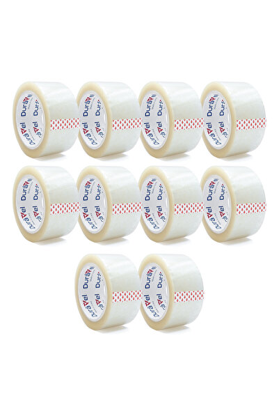 Duravel Clear Packing Tape, 2 inches x 50 yards-Heavy Duty Packaging Tape (10...