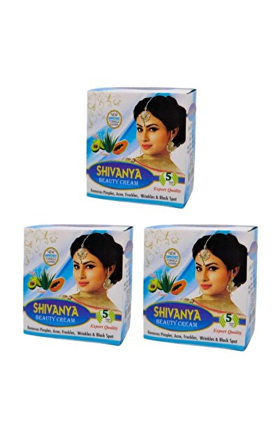 Shivanya Skin Whitening Beauty Cream White - 3x30g