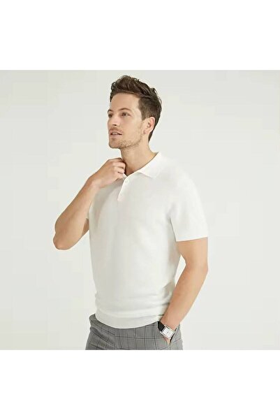 JANTIL MODA تي شيرت بياقة بولو وأكمام قصيرة وقصة عادية مناسبة للصيف