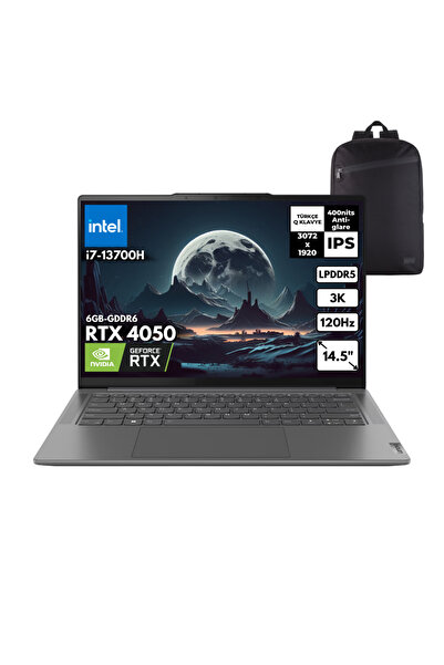 LENOVO Yoga Pro 7 14IRH8 i7-13700H 16GB 512GB RTX4050(6GB-GDDR6)14.5" W11H +S...