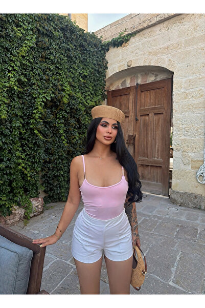 kırmızı butiks Powder Metal Accessory Bodysuit