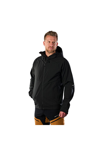 NORTHFINDER Jachetă softshell pentru bărbați - CLIFTON, Negru