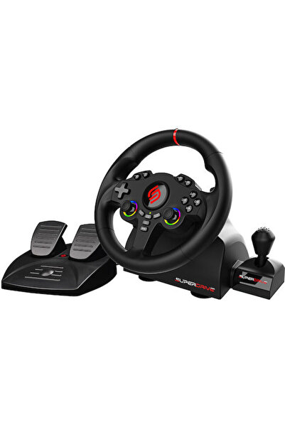 Subsonic Τιμόνι 220 RS-X με λεβιέ ταχυτήτων και πετάλια για PS4 / Switch / Sw...