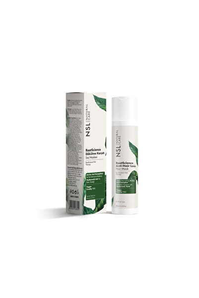 NSL NATURAL CARE قناع روت ساينس للعناية بالشعر المضاد لتساقط الشعر