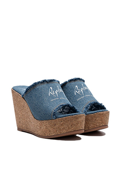 Replay Asia Broken Πλατφόρμες GWP6S.000.C0003T.0220 – Denim - 37