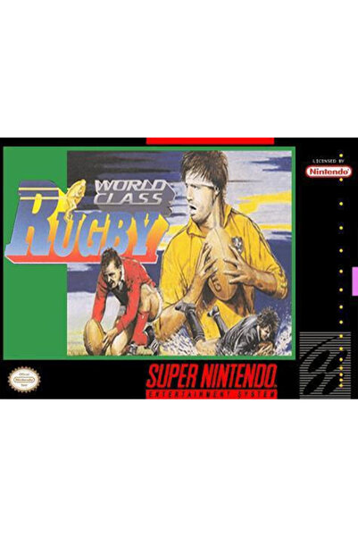 Imagineer Παγκόσμιο Ράγκμπι SNES Παιχνίδι (Μεταχειρισμένο)