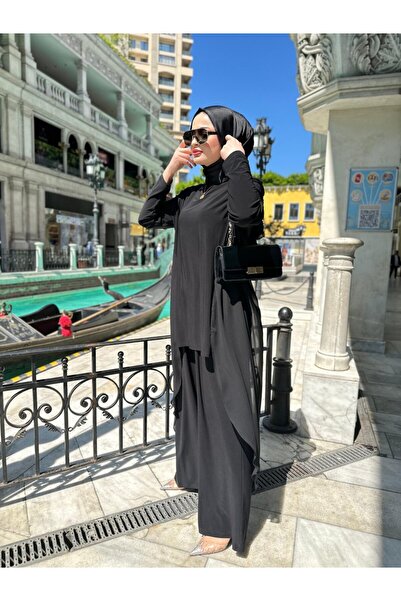 Sundussaracmoda طقم ميرا باللون الأسود