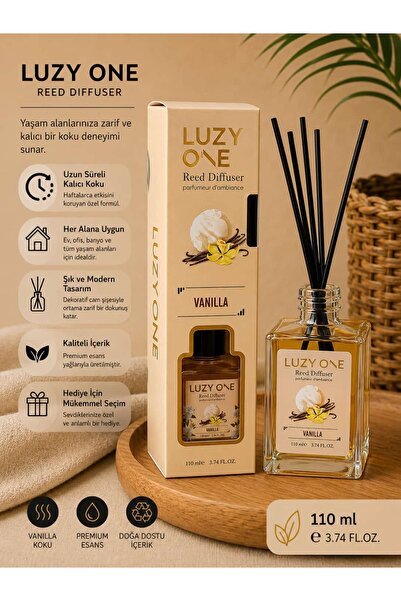 Nariba ODA KOKUSU çubuklu reel diffuser 110 ml uzun süre kalıcı VANİLYA