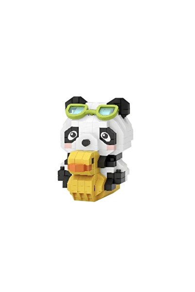 NW NessiWorld Lz-8634 Duck Panda 190 Pieces Block Toy-Mini Bag