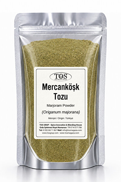 TOS The Organic Spices Mercanköşk Tozu 50 gr (1. Kalite) Origanum majorana – ...