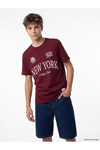 LC Waikiki I New York مطبوع تي شيرت للأولاد من Freezen Store