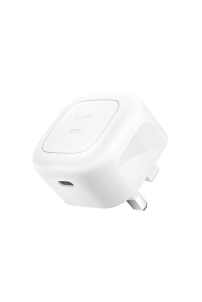 Belkin 45W Wall Charger USB C UK Plug White