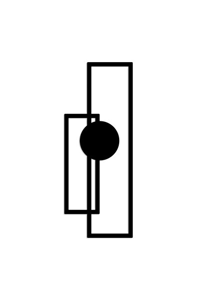 OEM Decor de perete metalic Wallxpert, 32x85 cm, grosime 1.5mm, 0.83 kg, desi...