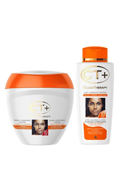 Clear Therapy Extra Carrot Lightening Lotion 250ml & Cream - 2 Pieces