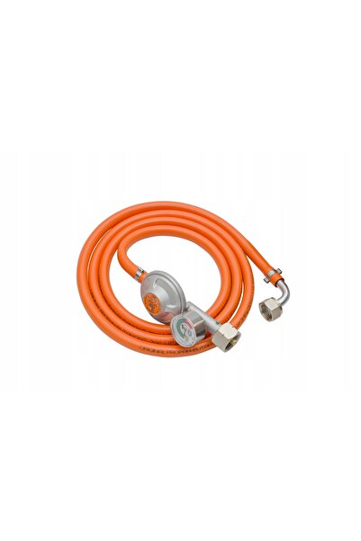 Lecharpe Kit sticlă Lechar - Furtun + Reductor + Cot scurt auriu 2m