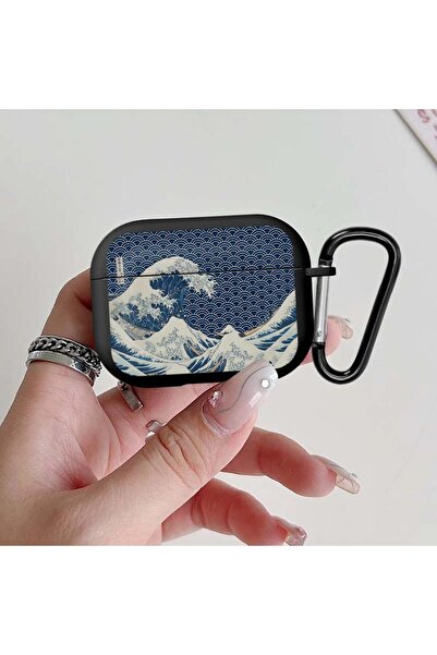Choice1 for Airpods 4 Mix01 Wave Art Painting Case For Airpods 4 2 Pro 3 Pro2...