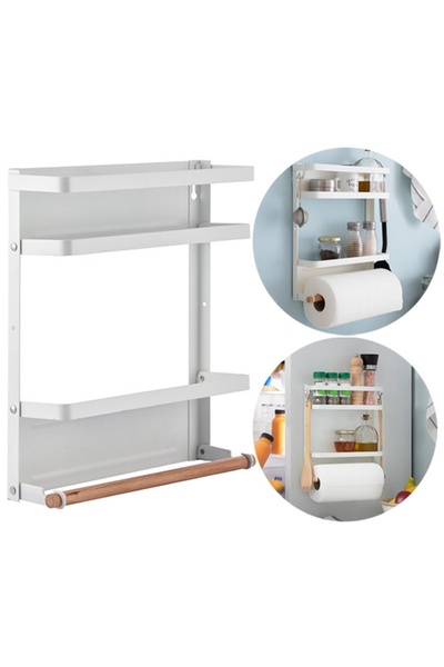 InnovaGoods Raft magnetic - Organizator pentru frigider, mașină de spălat, pe...