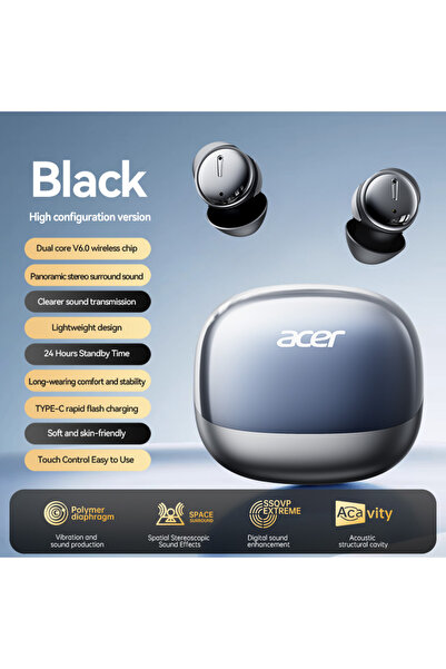 Choice سماعات أذن لاسلكية من أيسر Ohr638 بتقنية البلوتوث V6.0 مع خاصية إلغاء ...