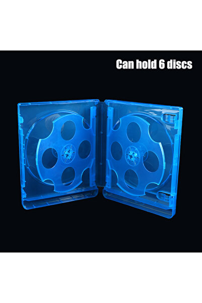 choice2 E Game Cases Guard 1Pc Blu-ray Disc Storage Box for PS4 PS5 CD DVD, B...