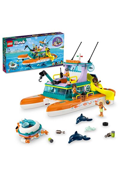 LegoPazar Lego Friends 41734 Barcă de salvare marină