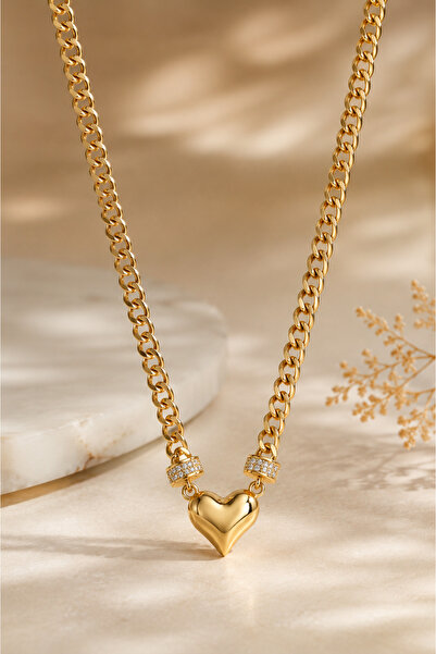 G Sport POLO Star Detailed Zircon Bijouterie Necklace
