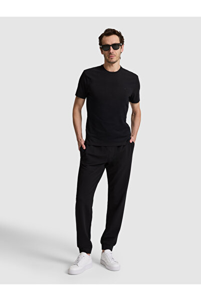 Cacharel Black Slim Fit Sweatpants 50320638-Vr046