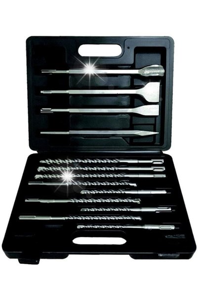 NO BRAND Set de burghie și suporturi SDS Fieldmann Fdv 9151 13 piese
