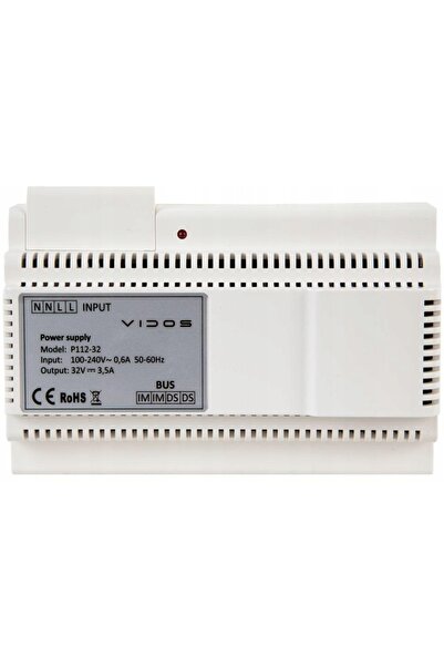 NO BRAND Vidos P112-32 32Vdc 3.5A Sursă de alimentare pe șină DIN cu separato...