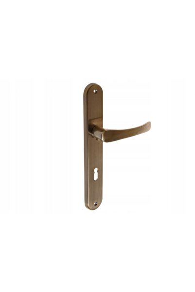 NO BRAND Mâner ușă patină clasică 90 mm cheie Schaffner