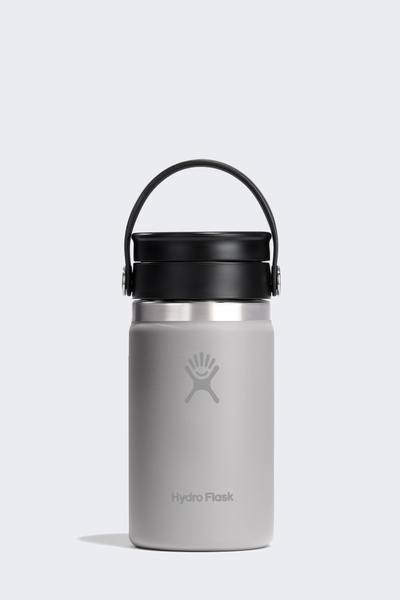 NO BRAND Cană de călătorie Hydro Flask cu capac pentru cafea, 12 oz / 354ml, Gri