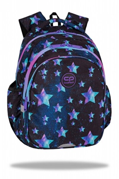 NO BRAND Rucsac școlar cu multiple compartimente Coolpack Negru, Mov, Multico...