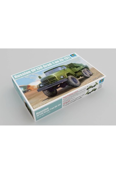 NO BRAND Trumpeter 01032 1/35 Lansator 9P138 Grad-1 pe Zil-131 Kit de model
