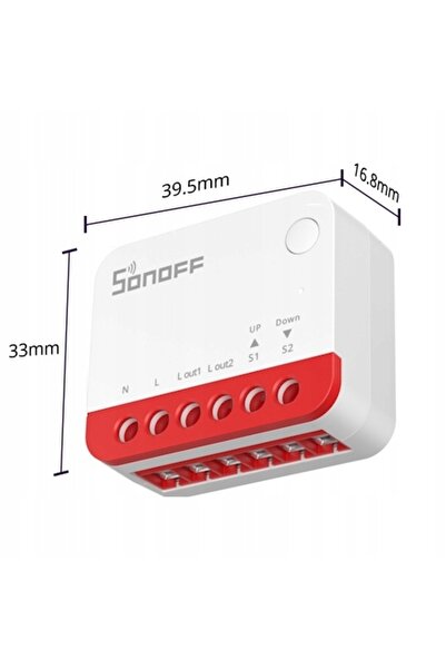 NO BRAND Sonoff Mini-Zbrbs Controler Inteligent Zigbee 3.0 Mesh pentru Jaluze...